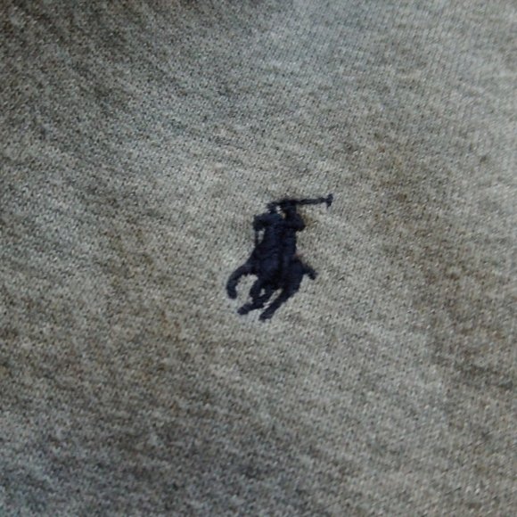 Polo By Ralph Lauren Gray Hoodie Size Large - Picture 4 of 5
